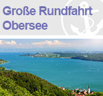 Bodenseeschifffahrt - Große Rundfahrt Obersee